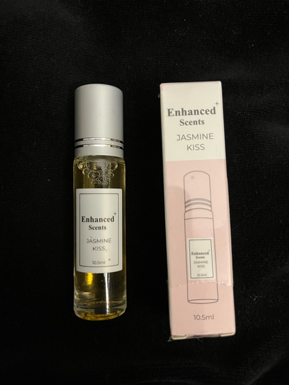 Enhanced Scents Jasmine Kiss Roller Perfume - Pink & Clear